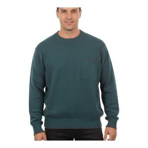 United Colors of Benetton Men's Green Pullover Sweater MADE IN ITALY L